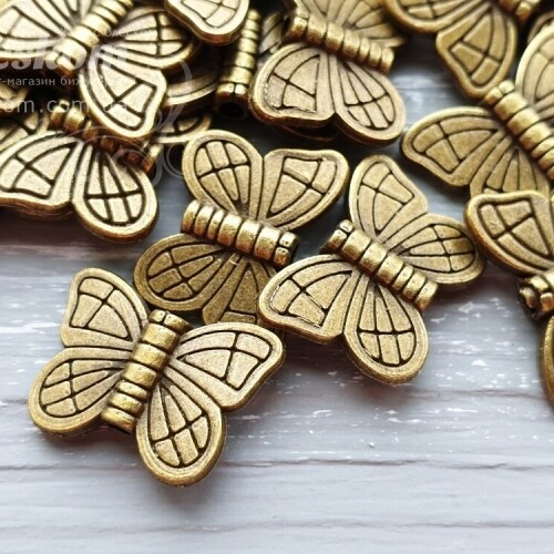 Намистина метелик, паковання, опт 15844