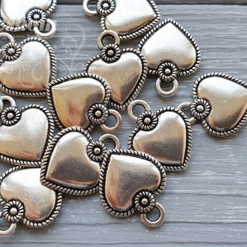 Подвеска Сердце, упаковка, опт 6618