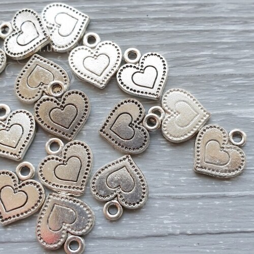 Подвеска Сердце, упаковка, опт 6639