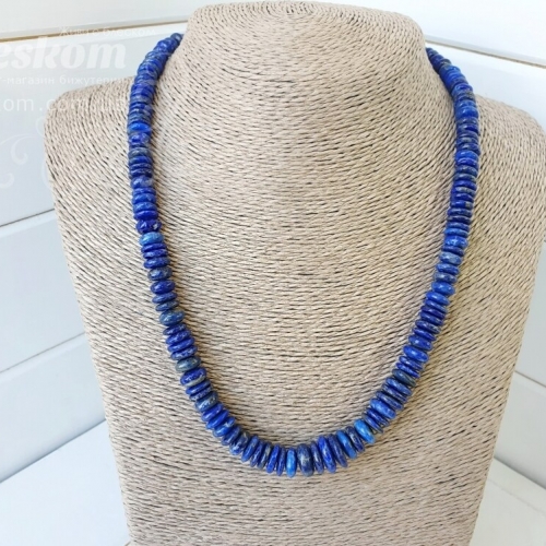 Лазурит рондель, натуральний к2697