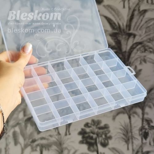 Контейнер для мелких деталей с 24 отсеками 5-113