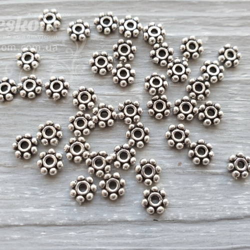 Намистина рондель, 925 проба 925-221