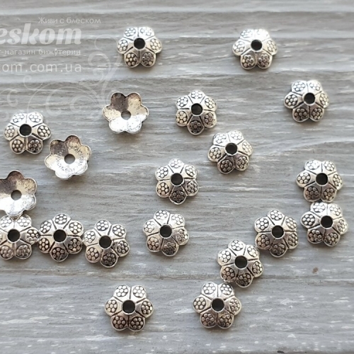 Шапочка на намистину, 925 проба 925-233