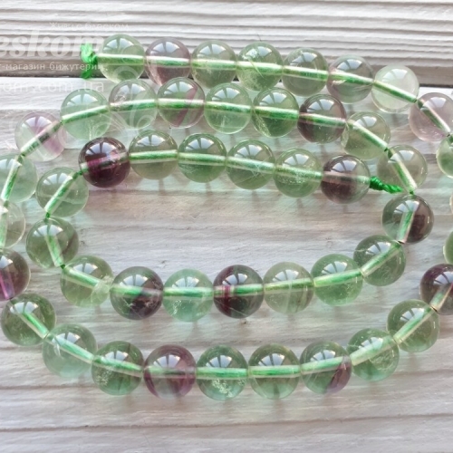 Флюорит круглий, натуральний, Люкс К5531