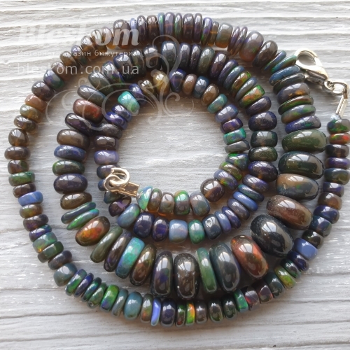 Опал рондель, натуральний К2752