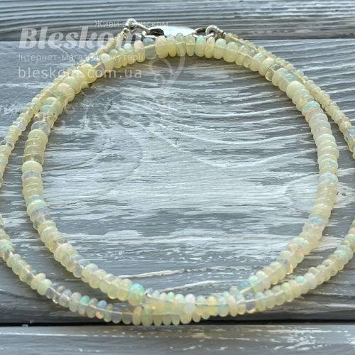 Опал рондель, натуральний К2753