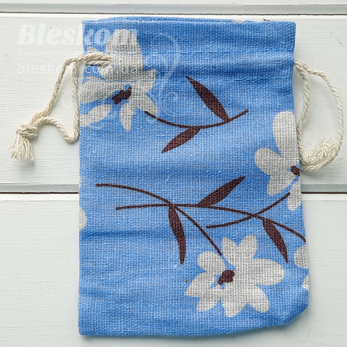 Подарункові мішечки, мішковина, квіточки 2223