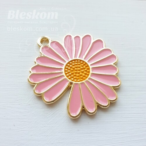 Підвіска квіточка, емаль 6745