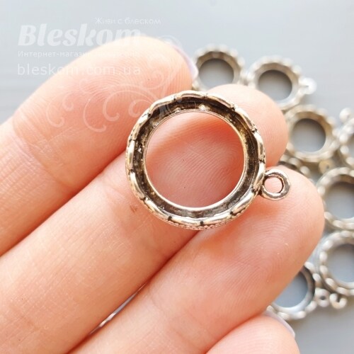 Сетинги для кулона, паковання, опт, 19 шт 19035