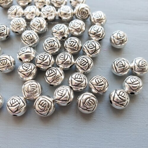 Бусина Цветочек, упаковка, опт 15953