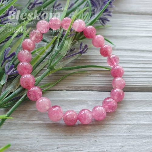 Браслет из натурального кварца 1-395