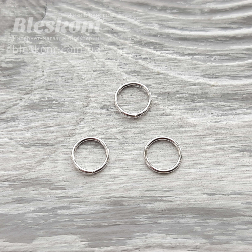 Колечка, 925 проба, 0.6 мм товщина, паковання 925-268