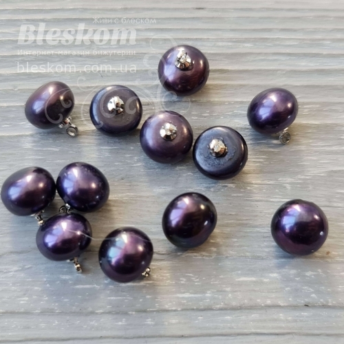 Жемчуг подвеска, речной, натуральный К5627