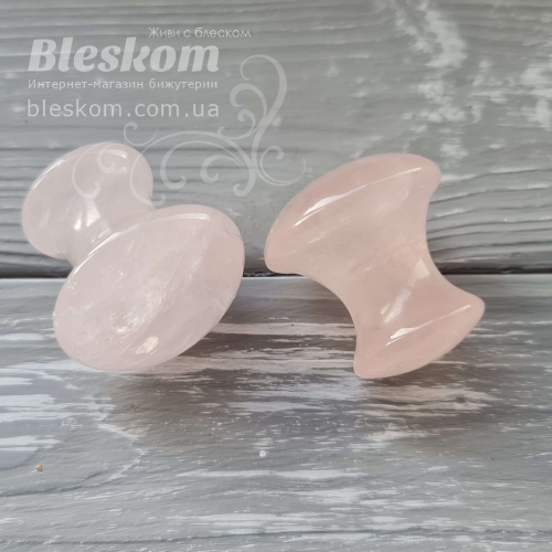 Рожевий кварц масажер. натуральний 2-418