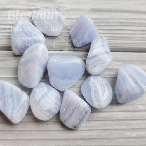 Сапфірин, галтовка, натуральний 2-437