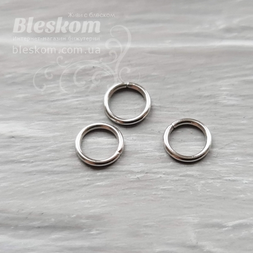 Колечка, нержавіючі, 0,6мм, паковання 30200