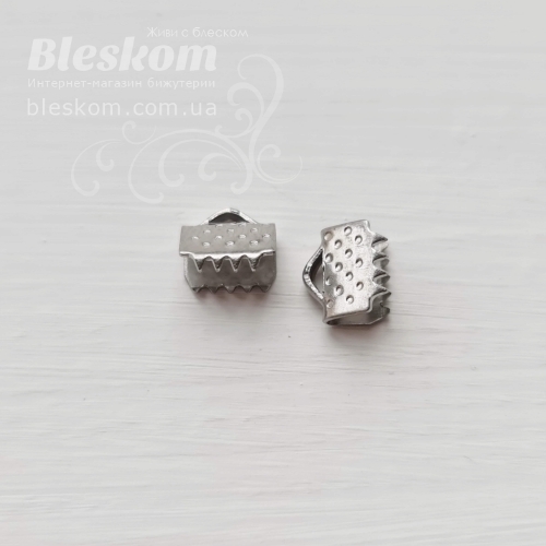 Затискач для стрічок / шнурів, нержавіючі, паковання 30232