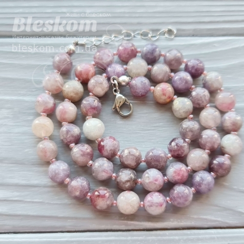 Лепідоліт круглий, натуральний К2791