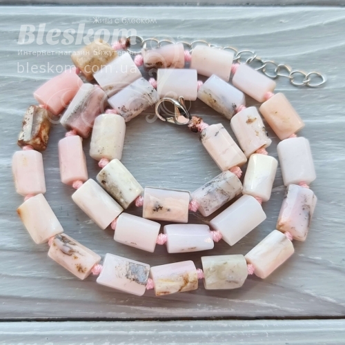 Опал гранований, циліндр, натуральний К2794