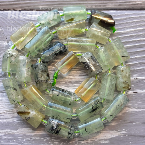 Преніт гранований, циліндр, натуральний К2795