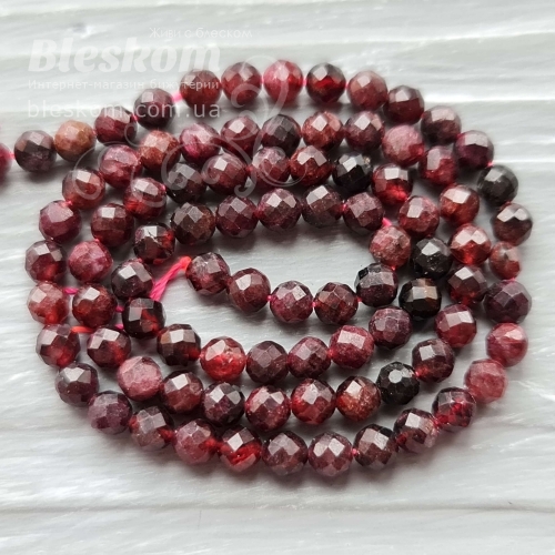 Гранат гранований, натуральний К2800