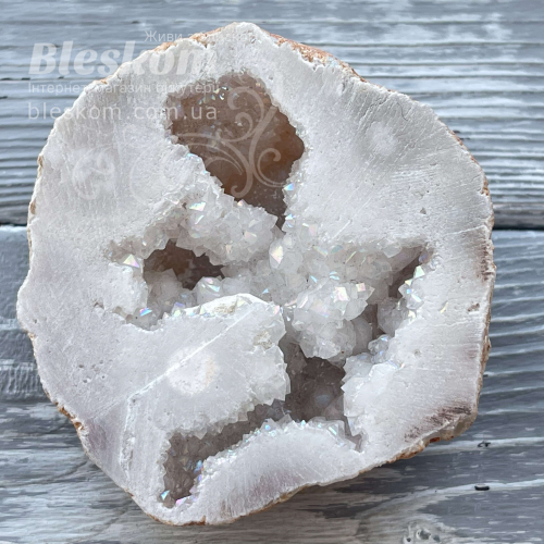 Жеода, гірський кришталь, натуральний 2-495