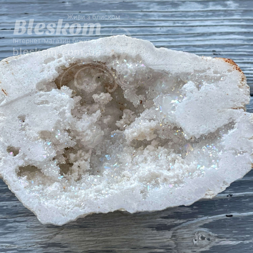 Жеода, гірський кришталь, натуральний 2-496