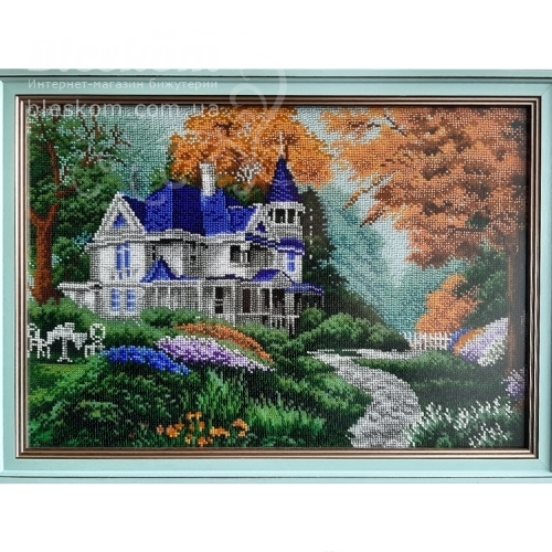 КАРТИНА З БІСЕРУ Вікторіанський пейзаж Р-021