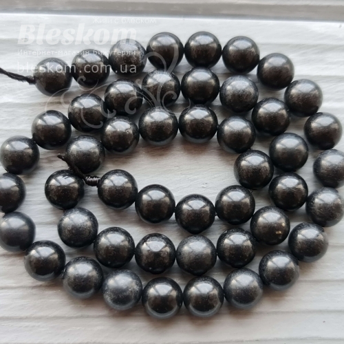 Шунгіт круглий, натуральний К5719