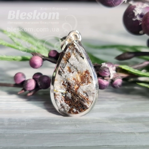 Кулон з астрофілітом, натуральний С938