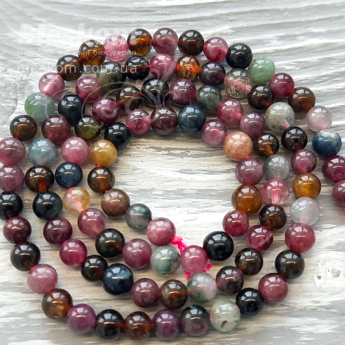 Турмалін круглий, натуральний К5744