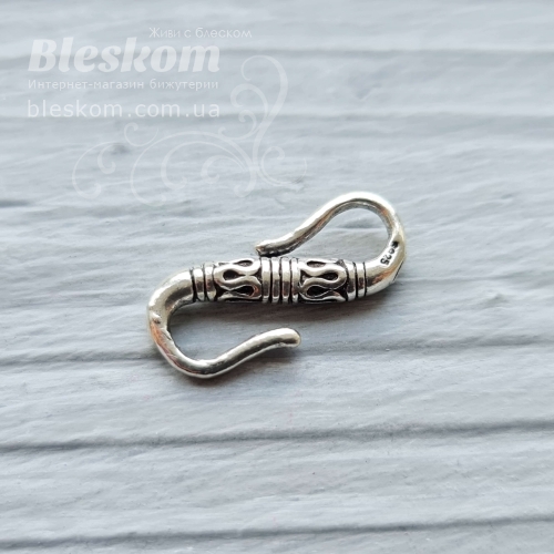 Замочок гачок, 925 проба, 925-308