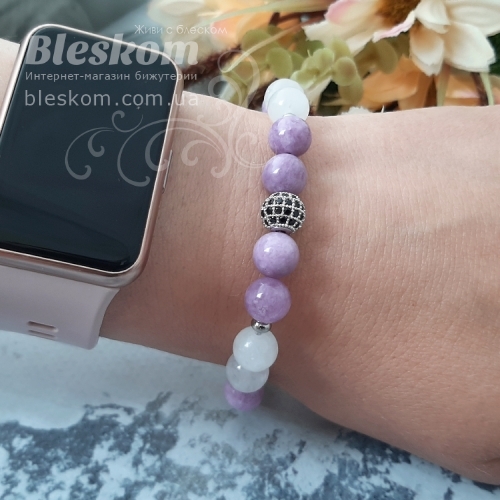 БРАСЛЕТ ИЗ НАТУРАЛЬНОГО КВАРЦА 1-426