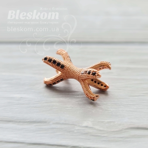 Намистина обіймач з фіанітами 30292