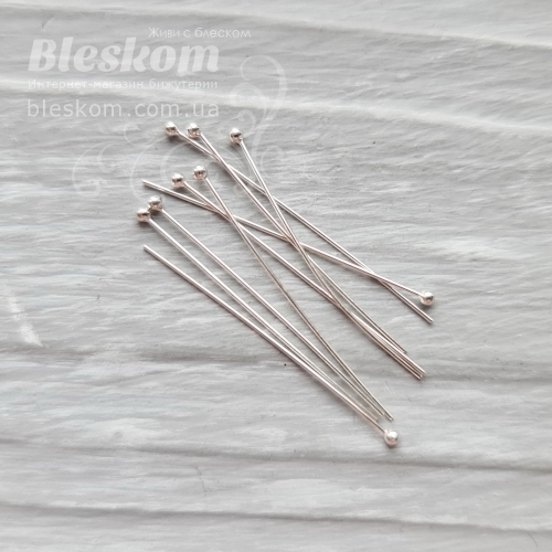 Піни, срібло 925 проби, товщина 0.5мм 925-313