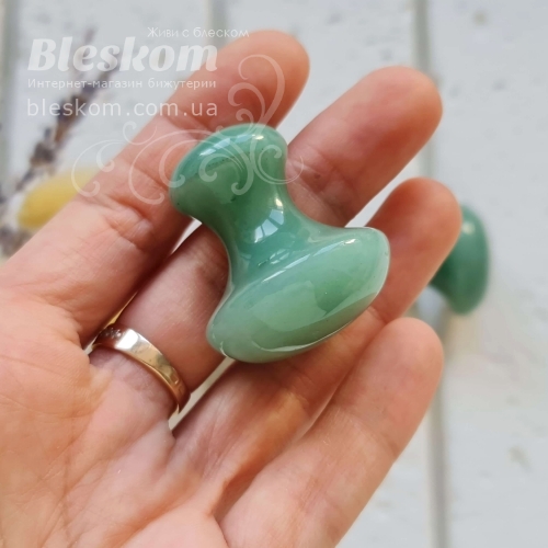 Авантюрин масажер, натуральний 2-551