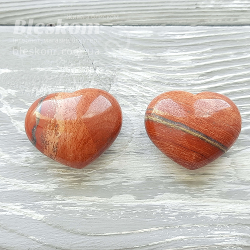 Яшма серце, натуральна 2-556