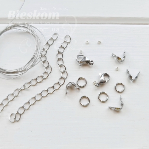 Набір для створення прикрас, нержавійка (браслети, чокери) 30313