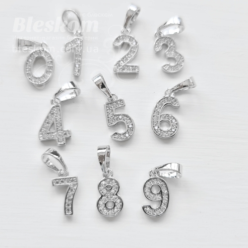 Літери Xuping з фіанітами Х-1027