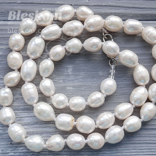 Жемчуг речной натуральный К6009