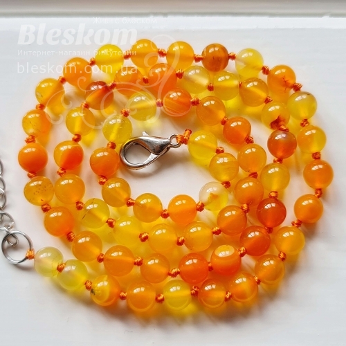 Агат круглый, натуральный К6030