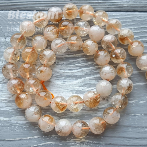 Цитрин круглий, натуральний К6045