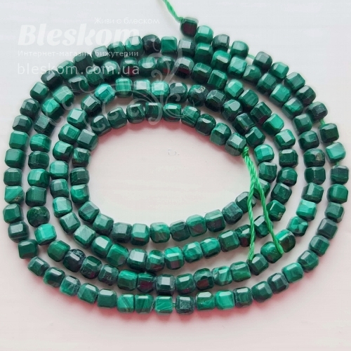 Малахіт, кубик, натуральний к2999