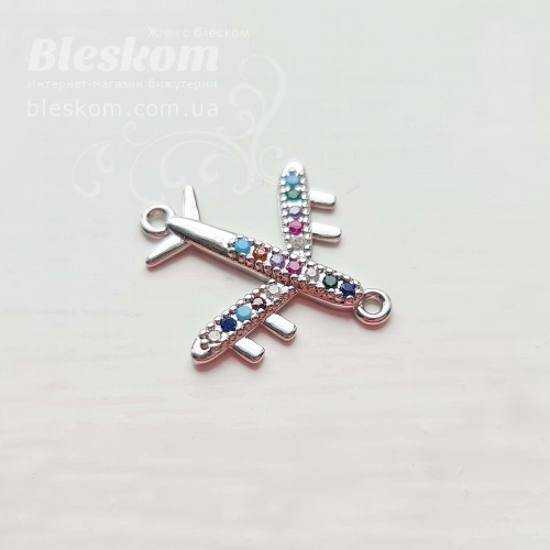 Конектор літак, з фіанітами 30340