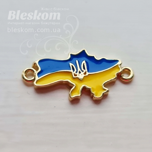 Конектор Мапа України, гіпоалергенна сталь 30342