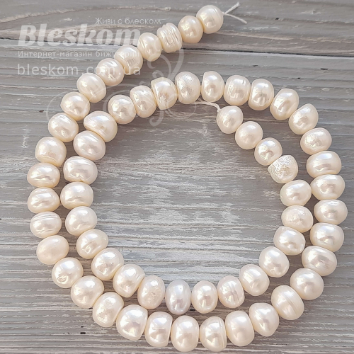 Жемчуг речной натуральный К6066