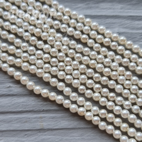 Майорка кругла, штучні перли К6084