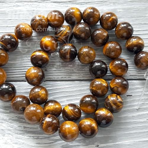 Тигровый глаз, круглый, натуральный К6097