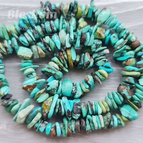 Бірюза крихта, натуральна К6104