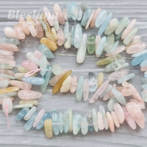 Морганіт, палички, натуральні К6112